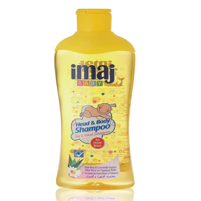 IMAJ baby head and body shampoo 700 ml - 400 ml - 200ml - 100ml cup shampoo for babies pump shampoo for babies