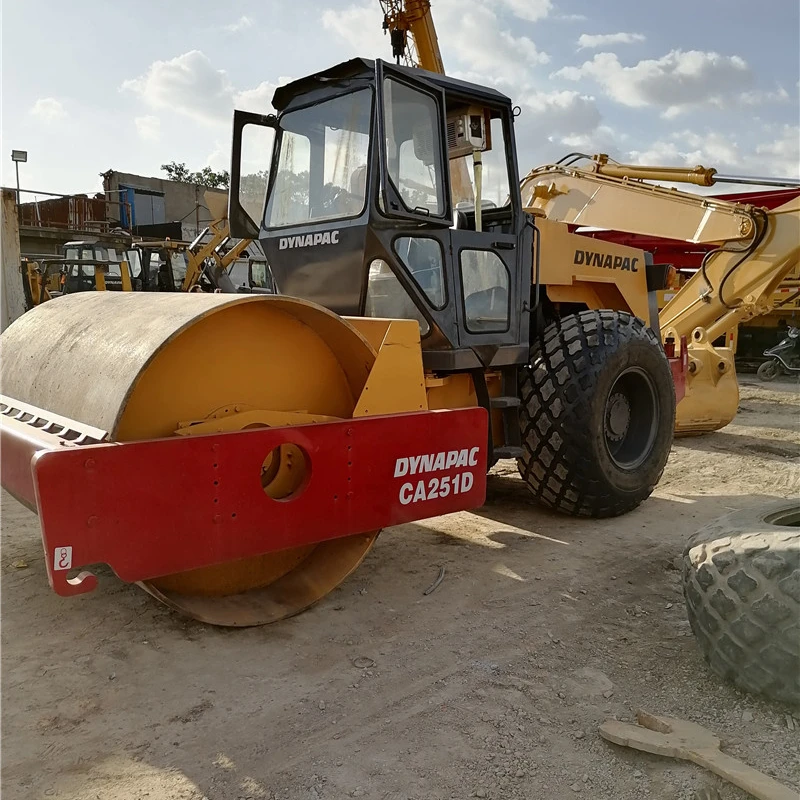 used vibrating road roller dynapac CA251D used dynapac CA251D compactor rollers price used road roller dynapac CA251D
