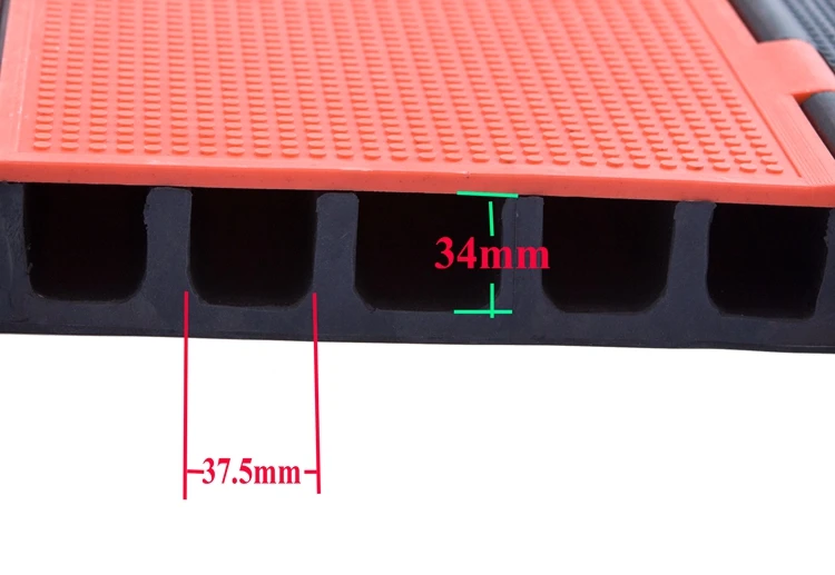 CE GUARD Dog 65T Load Bearing All-weather Environmental 5-Way Line Cross 5-Channel 5 Channel 5CH 5-CH Cable Ramps