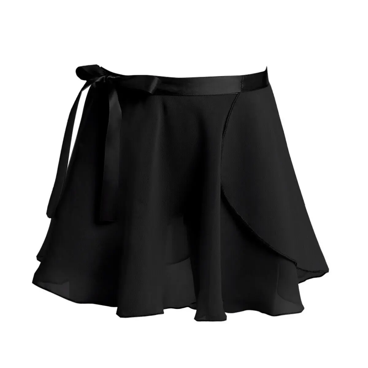 Girls Full Circle Skirt Chiffon Flowy Swing Dance Cosplay Costume Ballet skirt