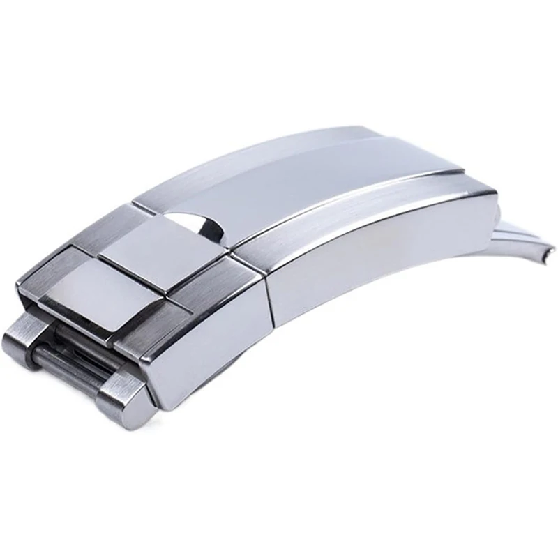 9x9mm 904L Stainless Steel Combination Folding Slider Buckle Watchband Clasp for R-olex Strap for Daytona Su-bmariner