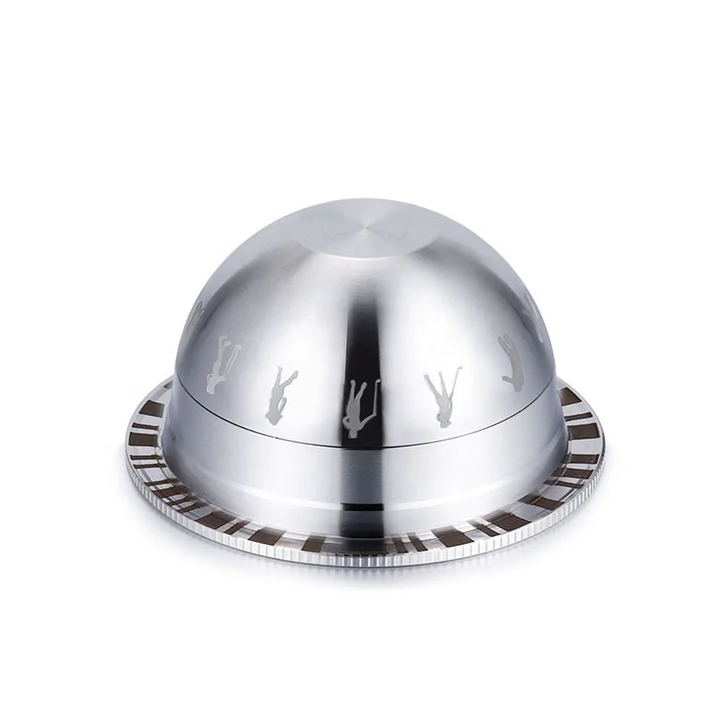 Food Grade 304 Stainless Steel Reusable Vertuo Coffee Capsules For Vertuoline