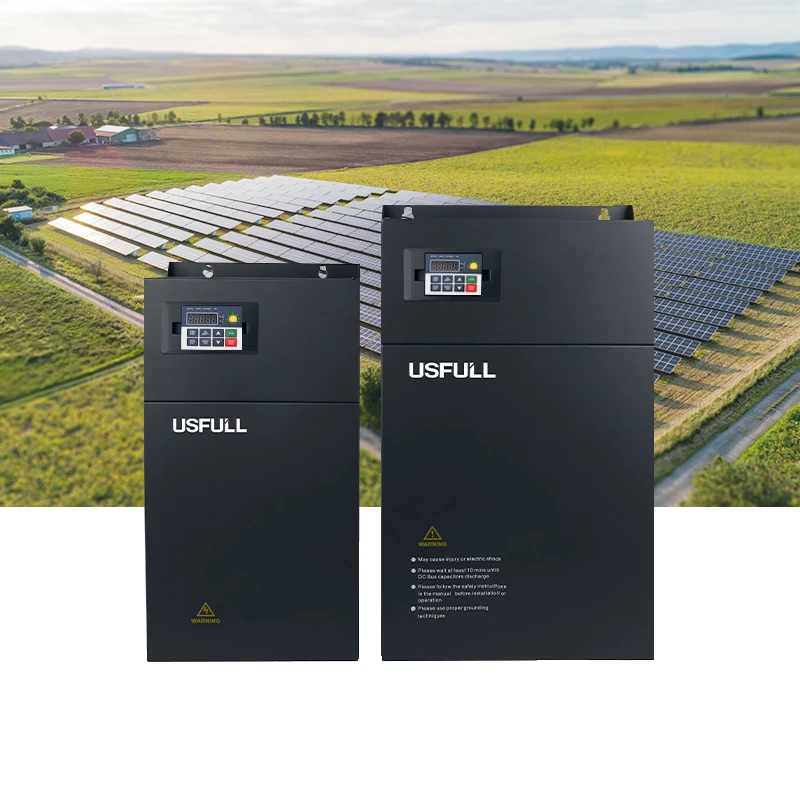 USFULL Automatic MPPT AC DC Input Solar Pumping Inverter 75kW 110kW Top Solar Pump Inverters 400Hz for Solar Pumping System