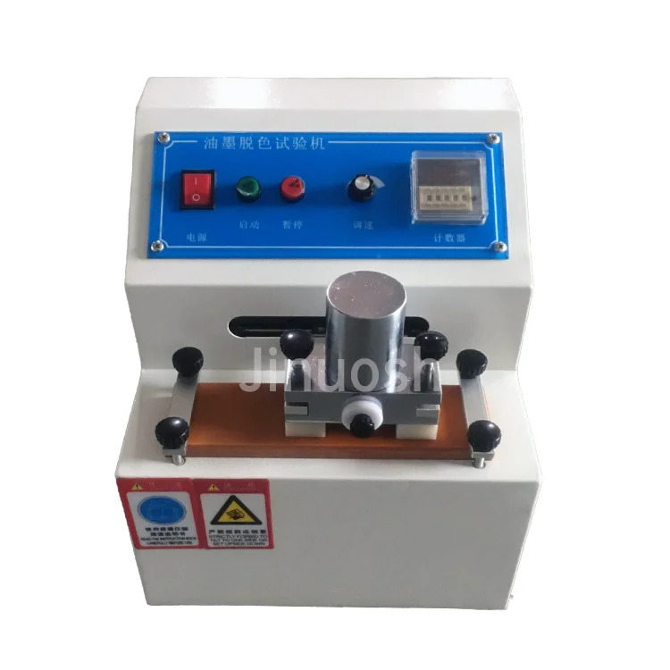 Jinuosh Ink Friction Decoloring Test Machine Decolorization Testing Machine With Cheap Price