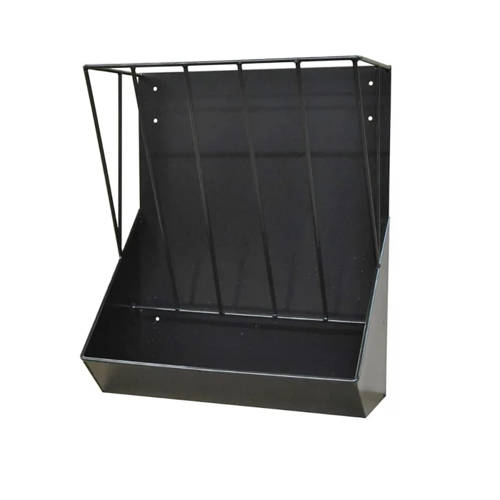 Powder Coated Galvanized Hanging Horse Hay and Grain Feeder