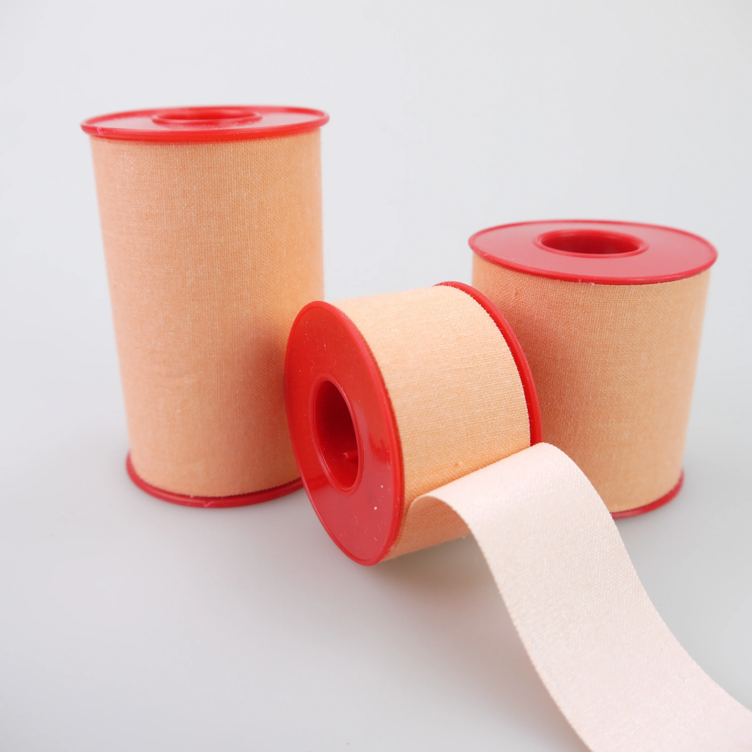 White Colored Adhesive Zinc Oxide Tape for Medical Use