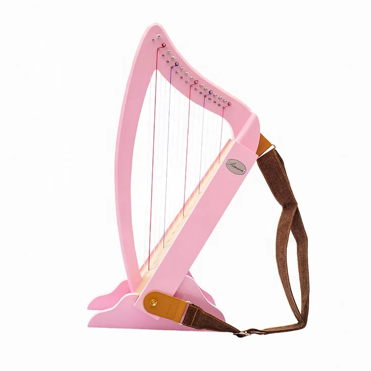 16 Strings Mini Musical Instrument Lever Harp for Beginners