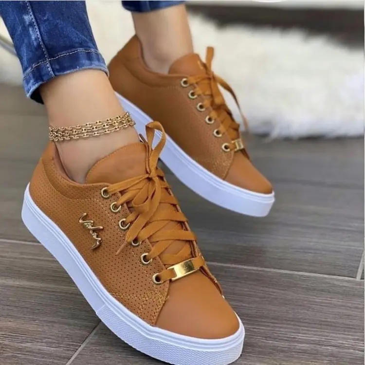 Autumn new round head thick bottom cross border fashion large size single fashion delta shoes wholesale women