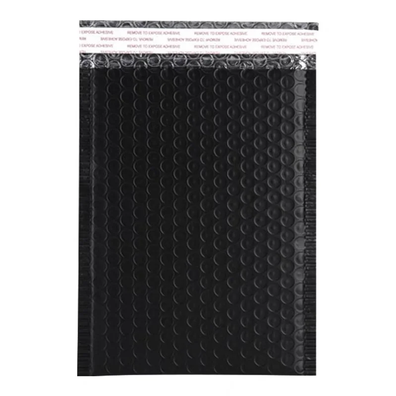 14X16+4CM Paper Bubble Envelopes Padded Mailer Bag Black Bubble Mailer Bags Logo Small Bubble Mailer Shipping Envelopes Bag