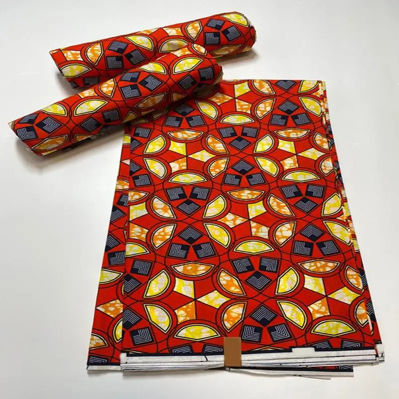 Африканская восковая мягкая ткань Kitenge для женской одежды