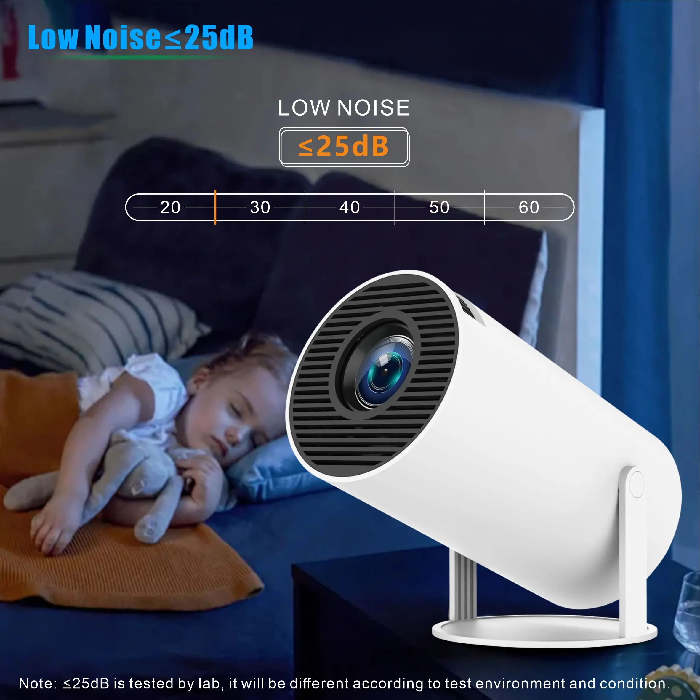 Custom Android11 4k 1280*720p Dual Wifi Video Cinema Outdoor Portable Home Hd Led Projetor Home Hd Led Projetor