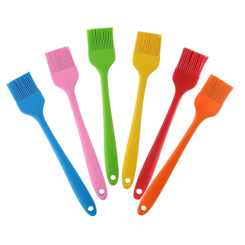 Grease brush household high temperature resistant whole package silicone barbecue baking brush