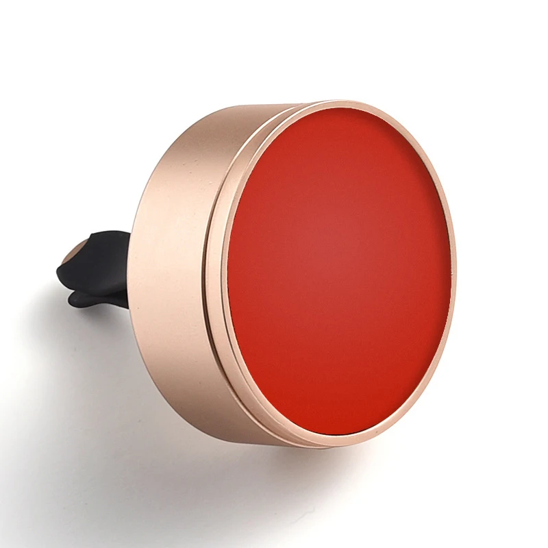 Wholesale Factory Price Quality Custom Cute Automobile Air Outlet Clamp Metal Enamel Vehicle Fragrance Box