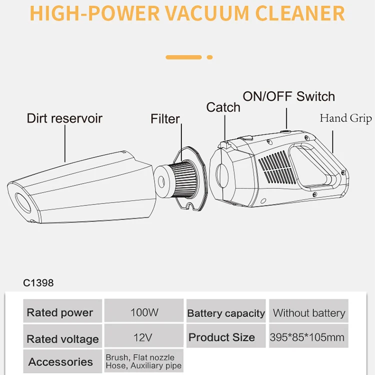 Car Portable Desktop Vacuum Cleaner Wireless Price Wash 2 In 1 Wet And Dry Powerfull For Car Vacuum Cleaner