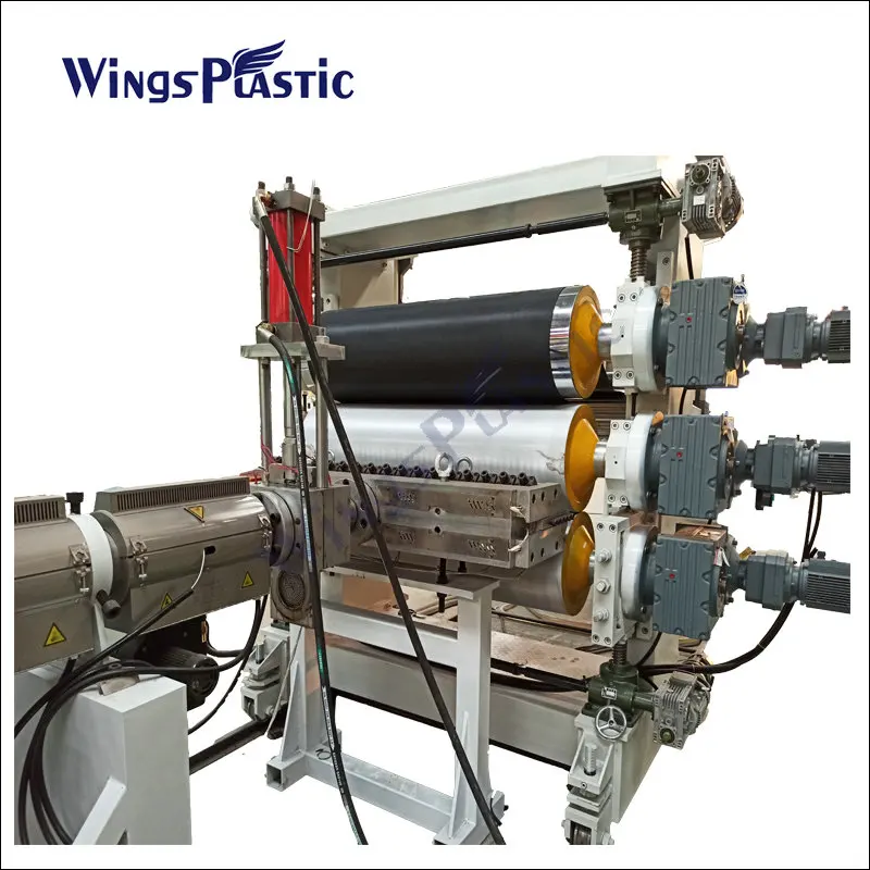 Plastic HDPE Geocell Sheet Manufacturing Extrusion Making Machine Production Line/Plasstic PE Geocells Machine Production Line