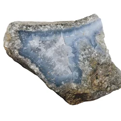 Wholesale raw stone natural blue lace agate crystal rough stone