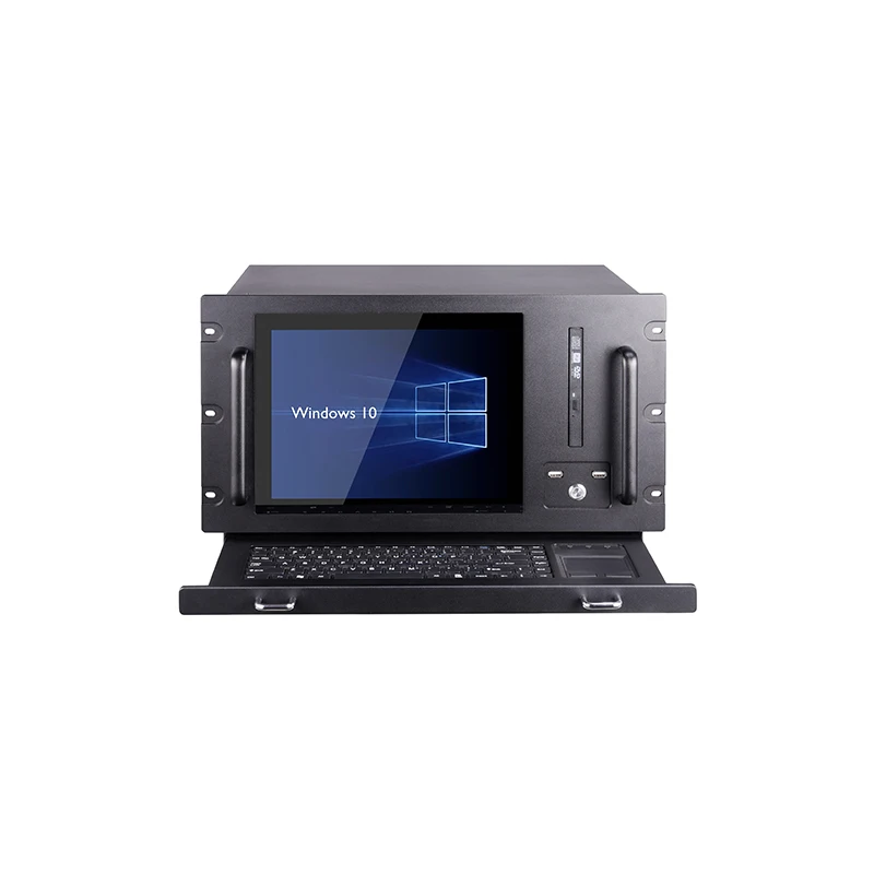 Good Expansion 12 inch all in one desktop pc broadcast control center audio and video server