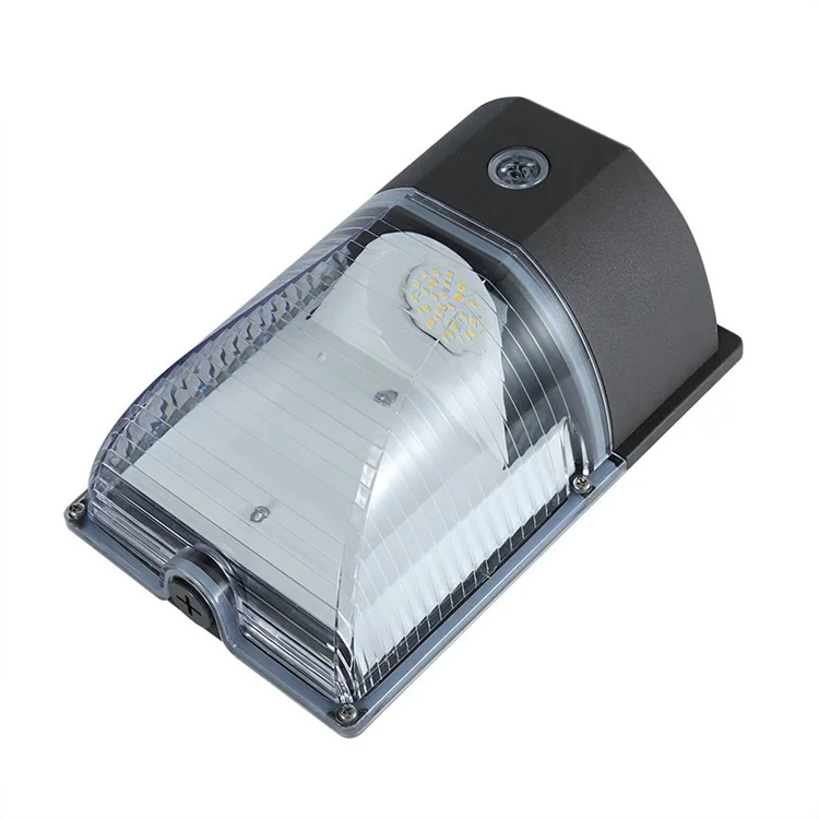 
DLC ETL mini 12w 13w 18w 26w Dusk-to-Dawn led security wall pack light ip65 LED outdoor lights 