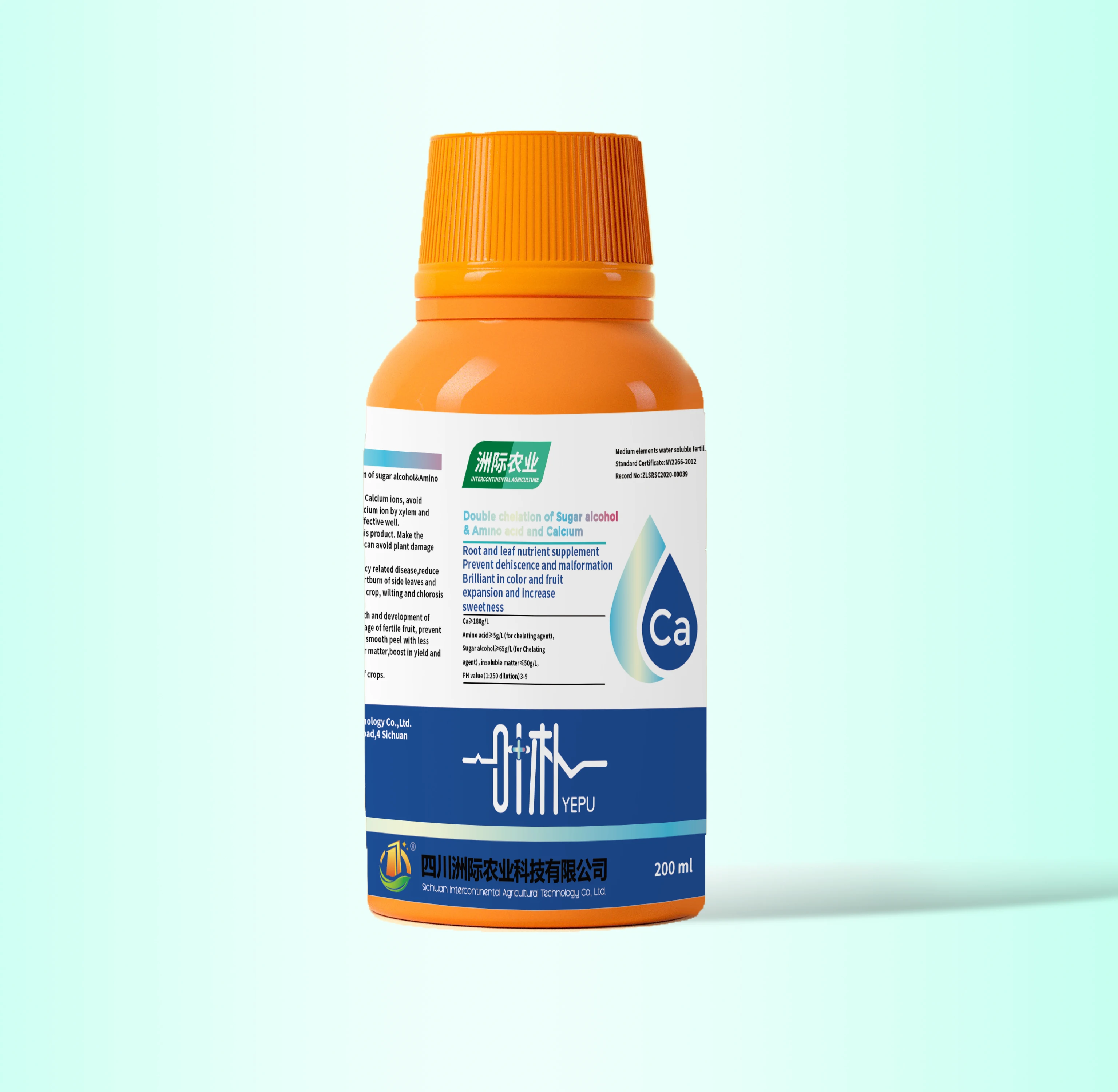 Most popular macro nutrients calcium chelat liquid fertilizer india for fruit tree apple orange mango