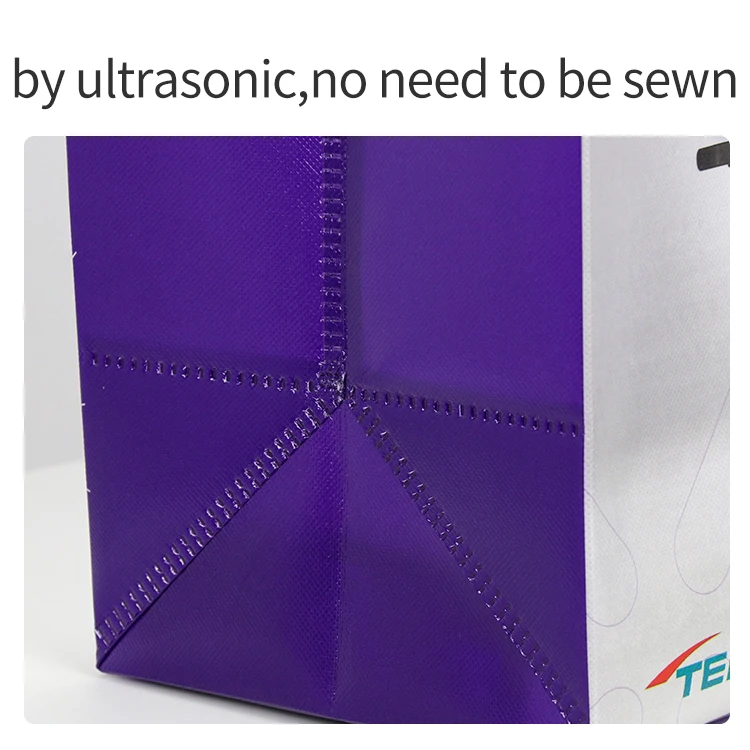 Wholesale Promotional Travel Bags Reusable Non-Woven Thermal Shopping Bags with Dot Pattern Fashionable Machinery Enthusiasts