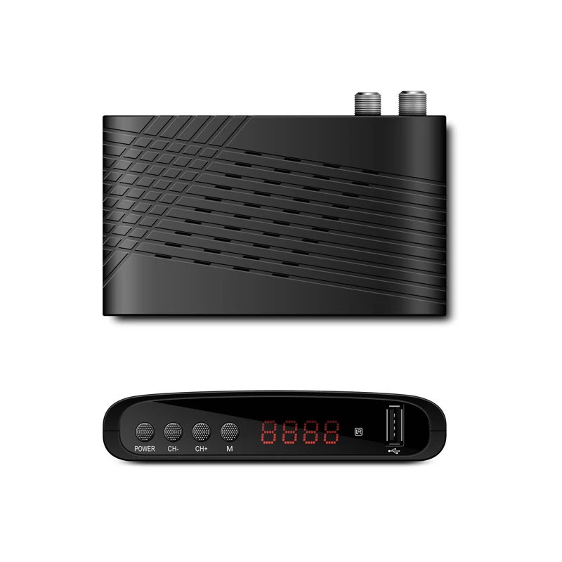 OEM завод ТВ топ коробка бесплатно к воздуху телеприставка dvbt2 конвертер коробка