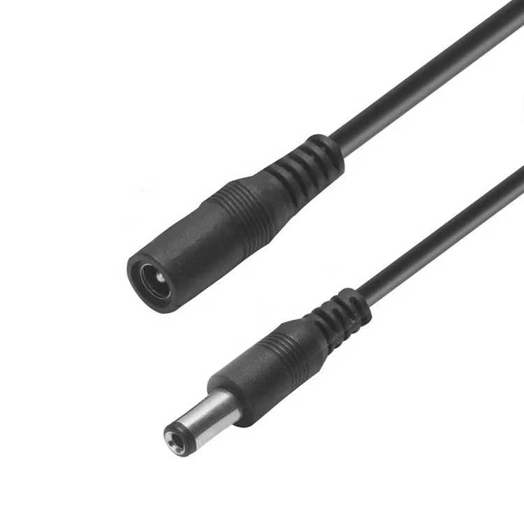 Шнур 22 AWG 5,5 2,1 мм штекер питания постоянного тока для камеры видеонаблюдения