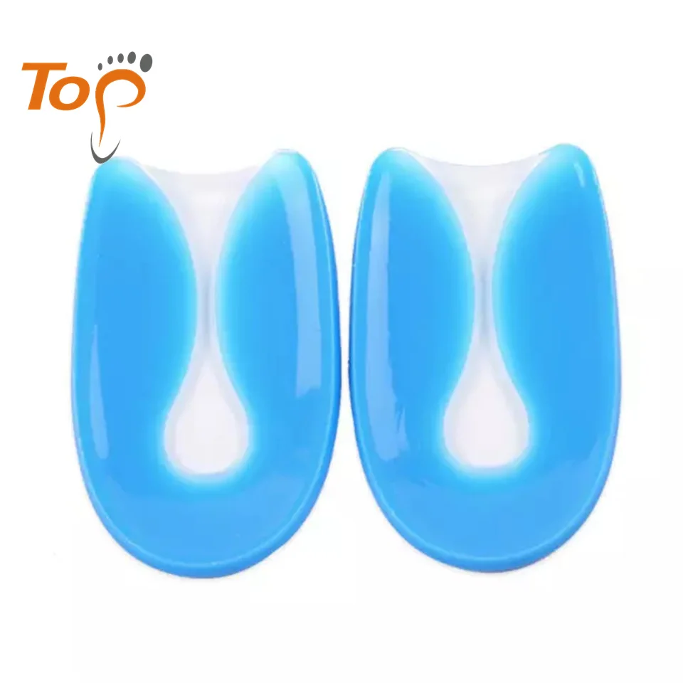 China Cheap insole gel inso secret height increase foot care pain relief adhesive cushions pads sole for high  gel heel cup