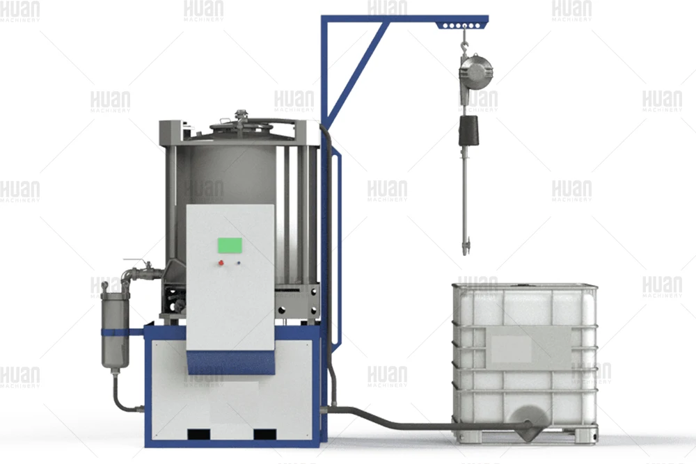 Moter drive high pressure rotary tank cleaning nozzle, Automatic IBC Tank Cleaning System