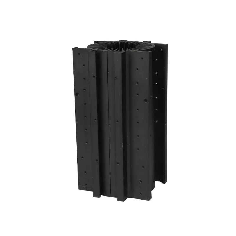 2020 3030 4040 4080 Custom Aluminium Extrusion Profil Frame T Slot V Slot 40x40 Extruded Black Aluminum Profiles