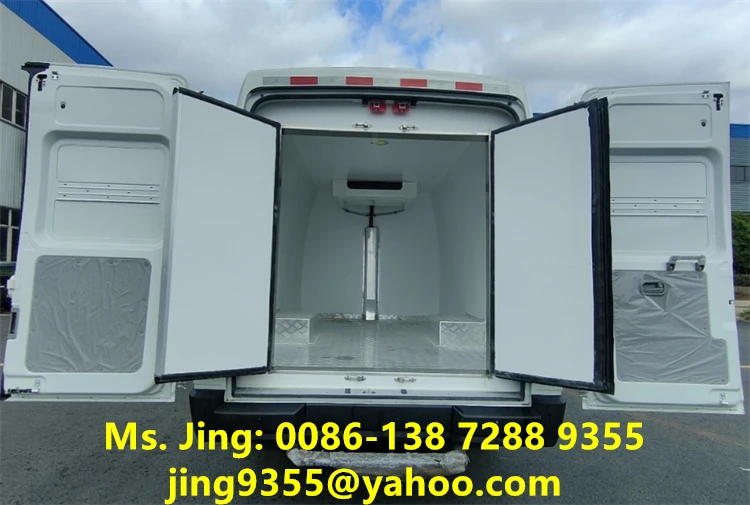 China Factory I-VECO Turbo Daily 2-3 Ton Small Refrigerated Cold Room Van Truck