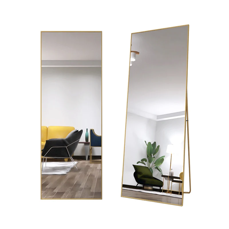 Framed Home Decorative Wall Hanging Gold Mirror Sun Shaped Design Antique Brass Color Metal Wholesale Luxury Popular Customized