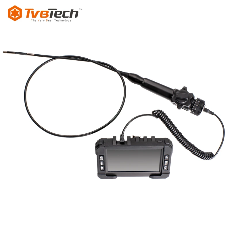 Industrial Endoscope Camera with Articulating Camera Tube Inspection