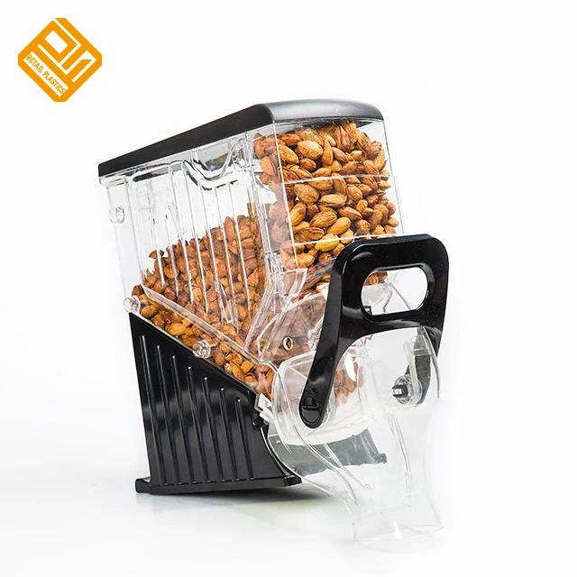 Candy Bins Gravity Dry Food Dispenser supermarket gravity box