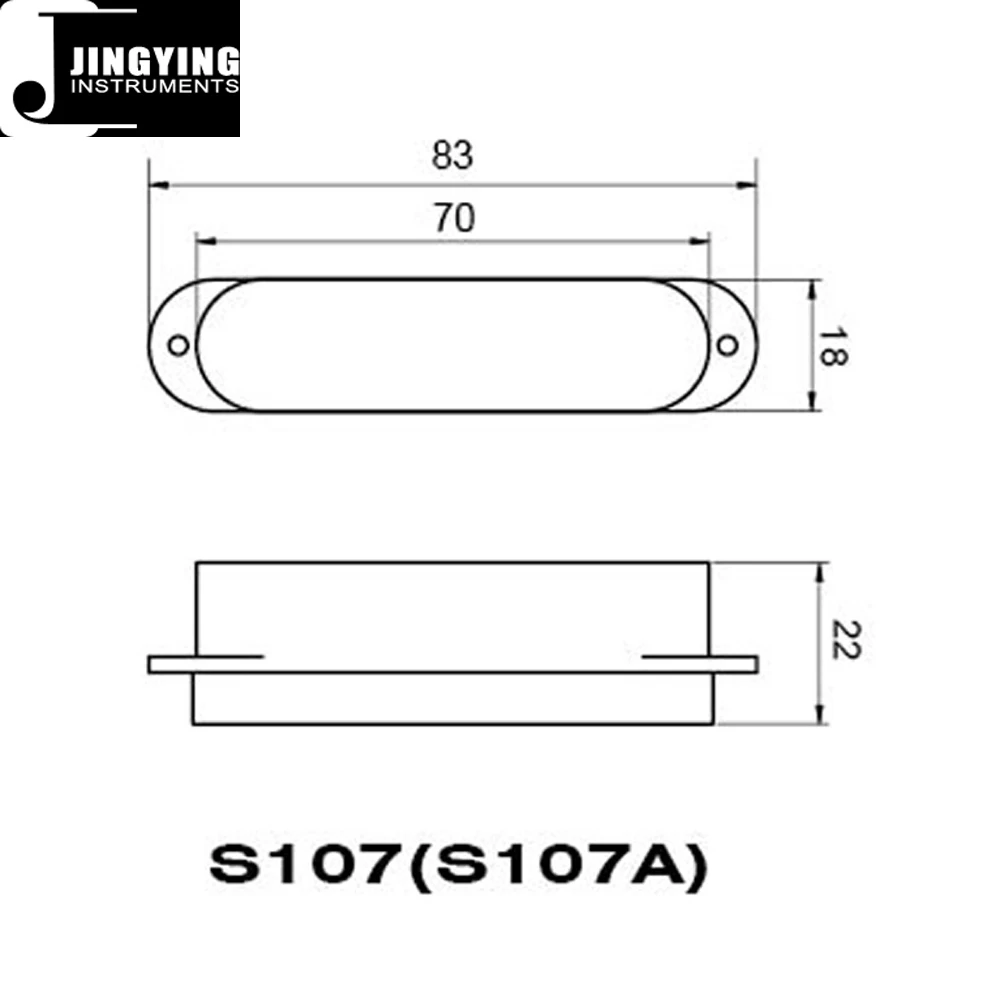 Wholesale Electric Guitar and Bass Pickups Series, S107A Inside Hybrid Chip Circuit Active Guitar Pickups