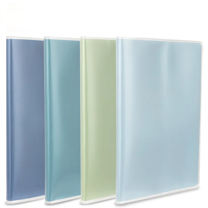 Stationery Student Office Custom A5 B5 Waterproof Plastic EVA Jacket Cover Cream Color Paper Ruled Line Diary Journal Notebook