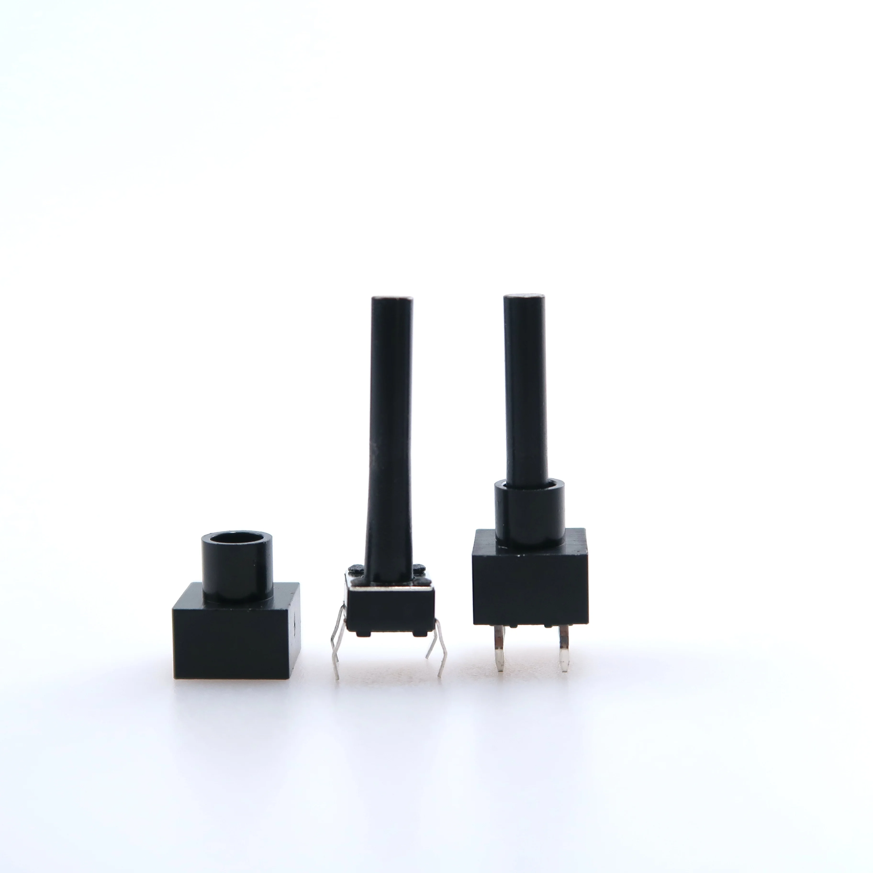 Factory direct sales6x6 4 pin 6*6*20mm-22-30MM Vertical with protective case plug-in button Touch switch