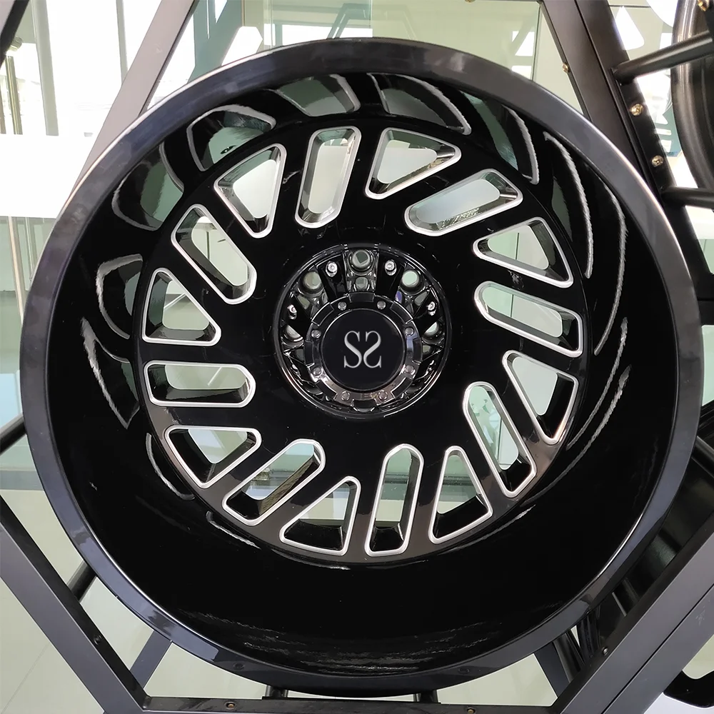 Custom Heavy Duty 20 Inch 20x8.25 8x6.5 8x200 8x210 Alloy 1-PC Casting Special Vehicles Truck Wheel Rims