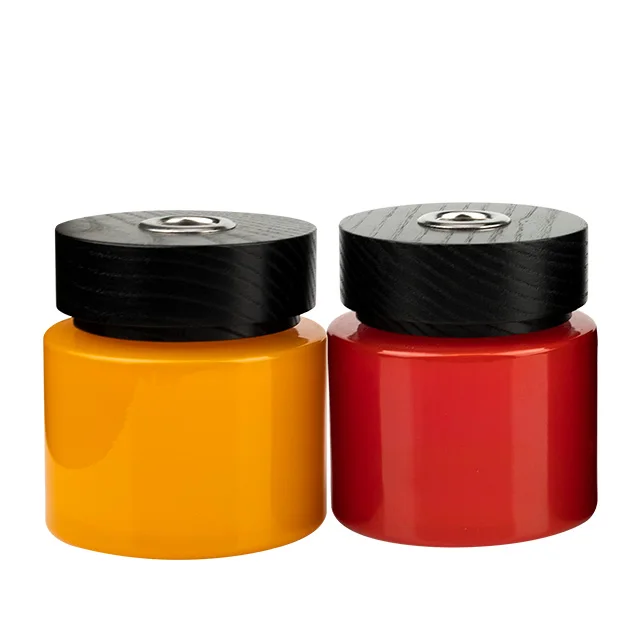 Vietnam Customized Flameless Reed Diffuser Bottle Perfume Oil Black Wood Cover Lids Bottle Caps Closures