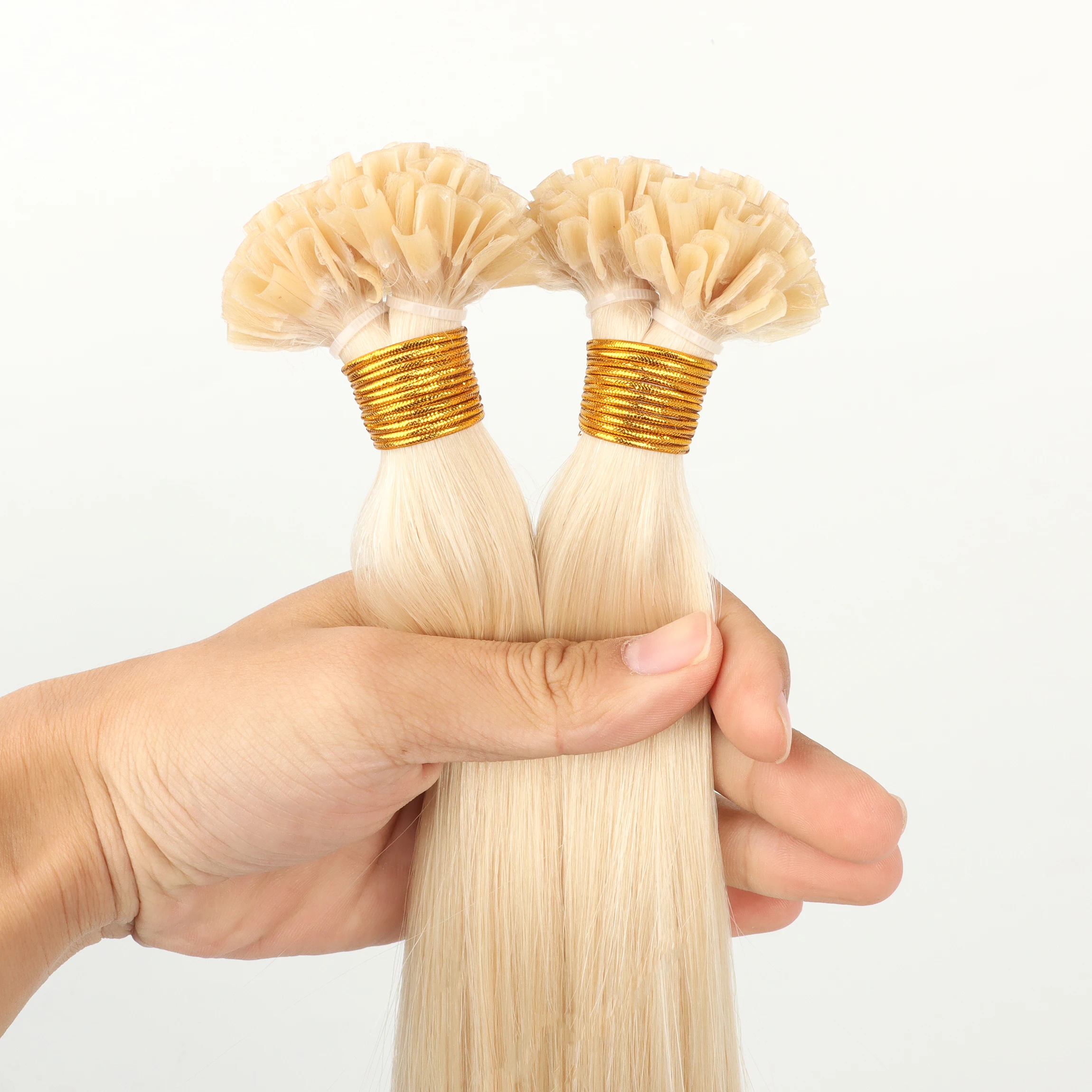 2024 Wholesale High Quality Double Drawn U Tip Hair Extensions Real Virgin Unprocessed Keratin Raw Human Hair