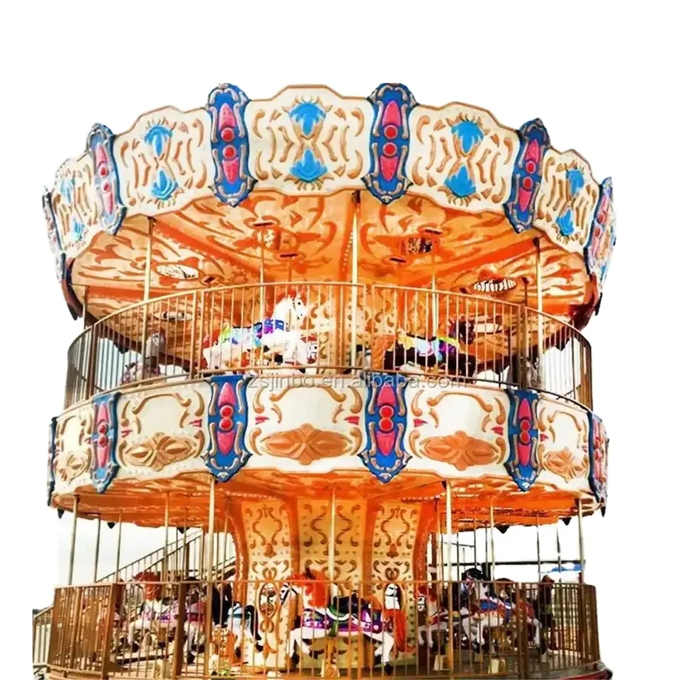 Carousels for sale ride for kids horse horse music box parking system night portable kids car bumper for double deck carousels