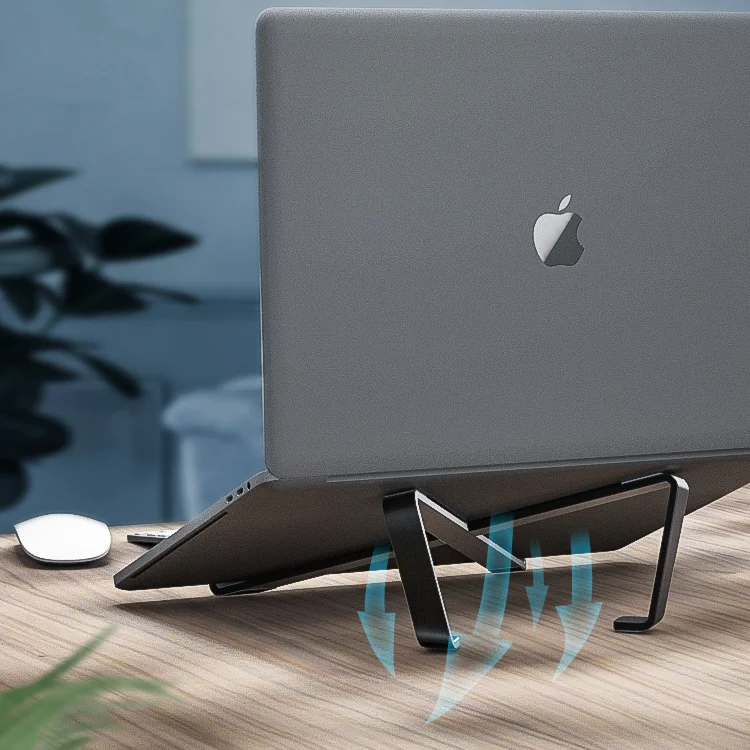 Portable Notebook Bracket Laptop Stand Folding Desktop Holder For Desk 11-17.3 Inch Laptop Stand