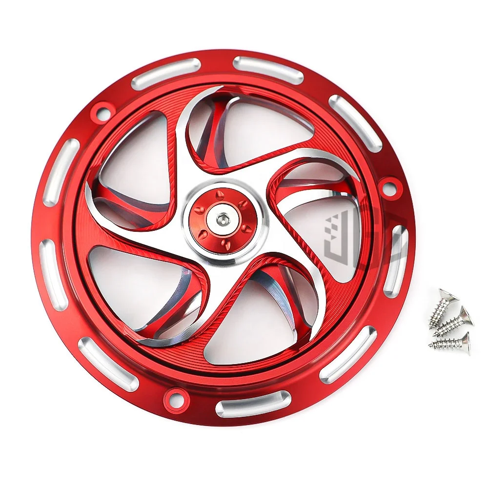 Motorcycle CNC Aluminum Engine Cover Rotatable Cooling Fan Radiator Protective Guard Accessories For Vespa Sprint Primavera 150