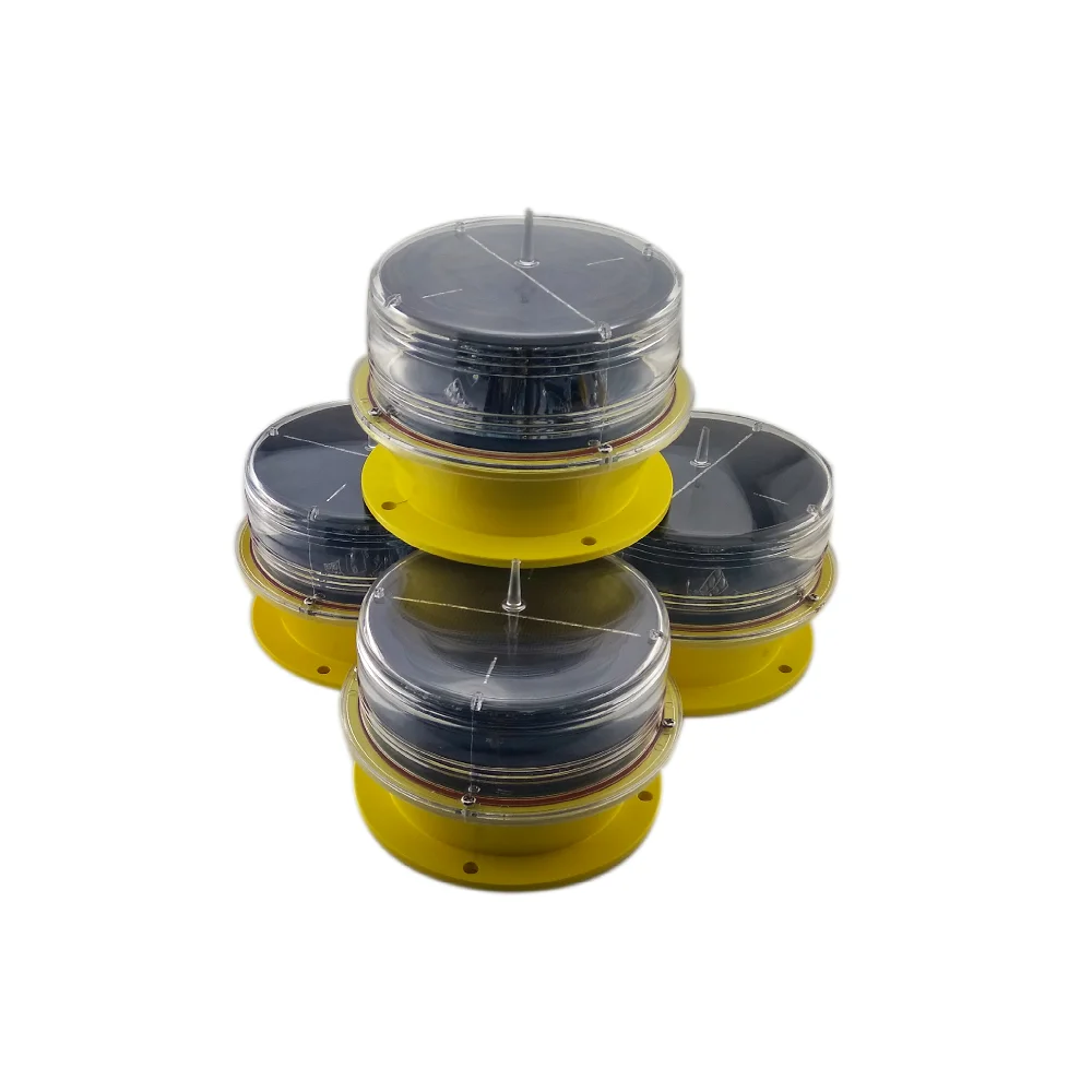 Waterproof IP68 1-3NM LED Solar Power Supply Light Control Marine Lanterns for light house/Sea Navigation Buoys