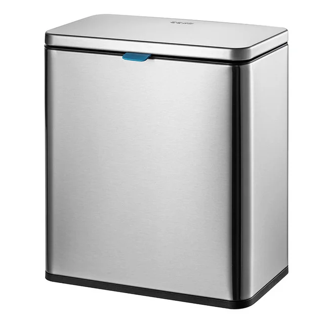 Wall Mounted Stainless Steel Activated Carbon Home Waste Bin  Hanging Dust bin  Trash Can for Cabinet Door with Lid