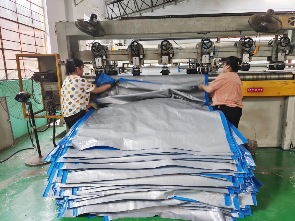 MILLION eyelets for plastic tarpaulins polyethylene China PE Tarpaulin Manufacturer Weather Proof Protective Cover PE Tarpaulin