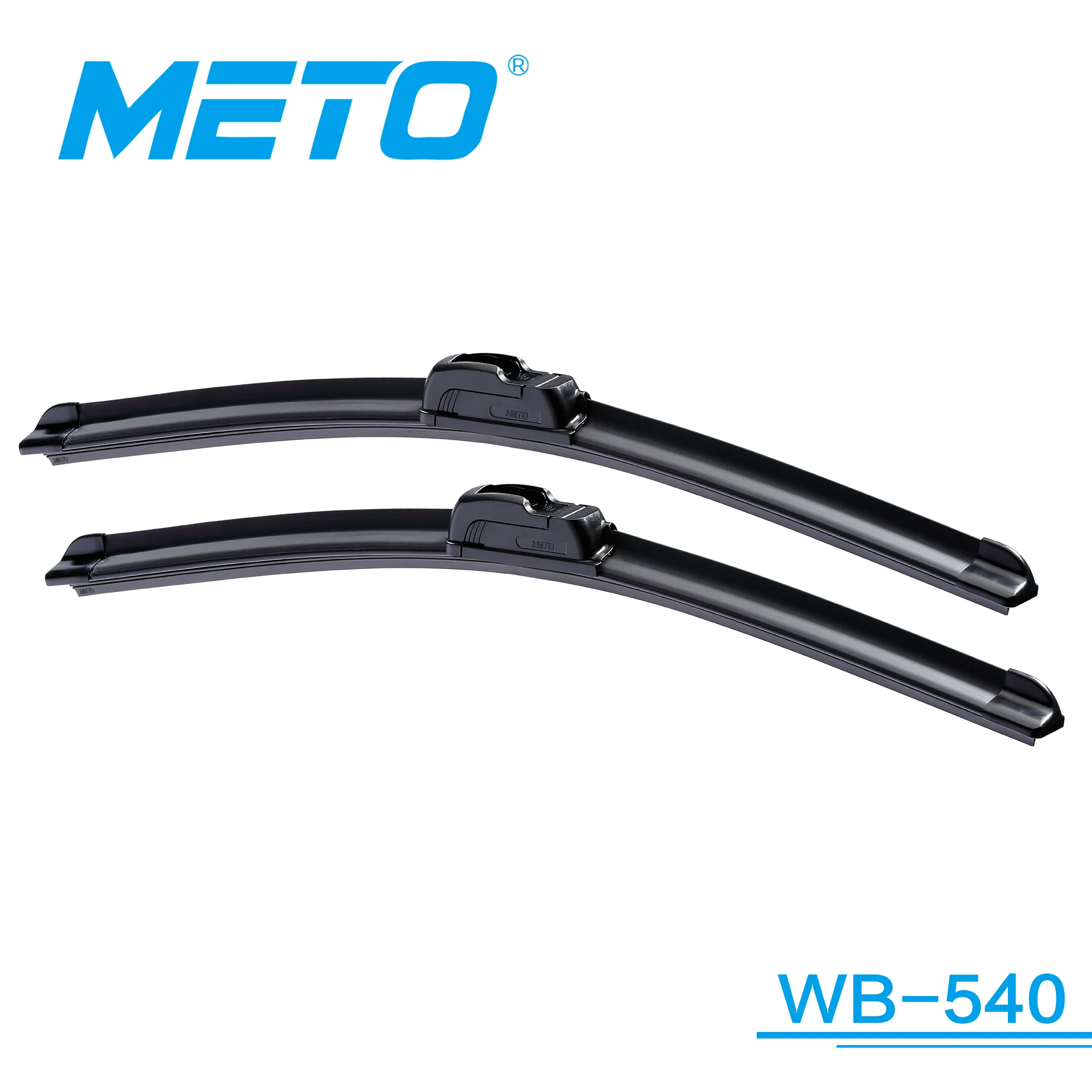 METO Car frameless soft wiper blade glass window cleaning wholesale wiper blades for all inches