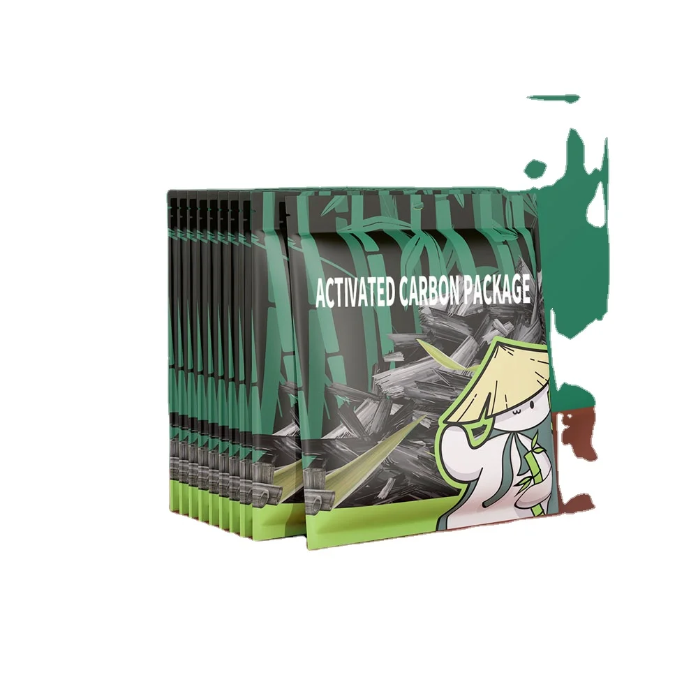 Nature Bamboo Charcoal Air Purifying Bag Activated Charcoal Bags Odor Absorber Household