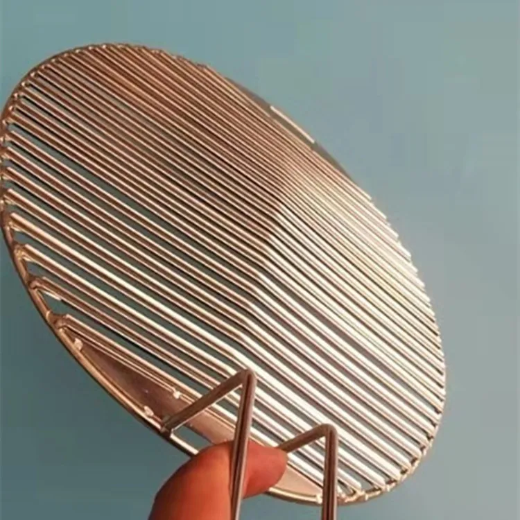Stainless Steel Cross Wire Round Steaming Cooling Barbecue Racks/Grills/Pan Grate/Carbon Baking Net