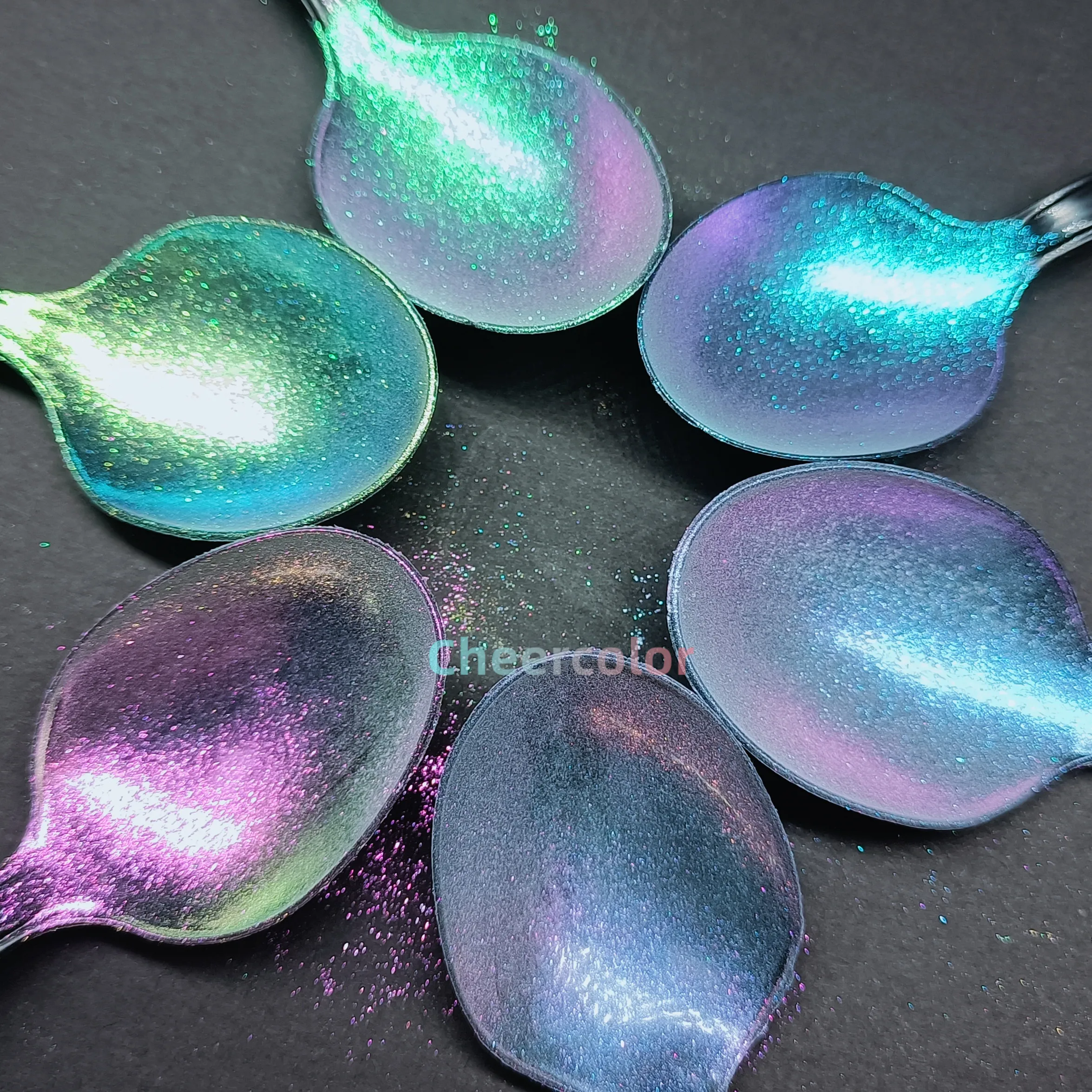Cosmetic Grade Multi chrome Pigment Super Shift Chameleon Pigment Powder