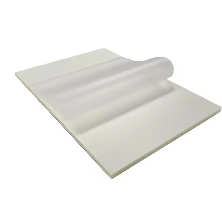 Heat and cold peeling transfer film pet DTF Film Digital Inkjet Printing A3 PET Sheet Film roll paper for Inkjet Printer